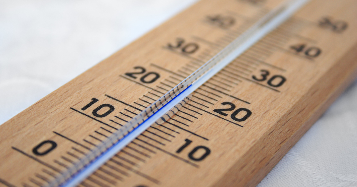 thermometer heat vs temperature